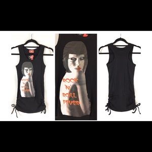 Charles of London Women’s Tank Top Black Size S/M